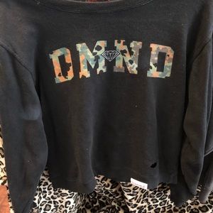 Diamond supply co Camouflage sweatshirt